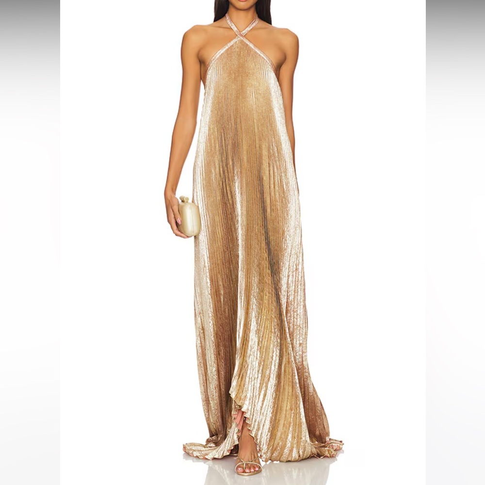 L’IDEE GOWN IN ROSE QUARTZ SHIMMER